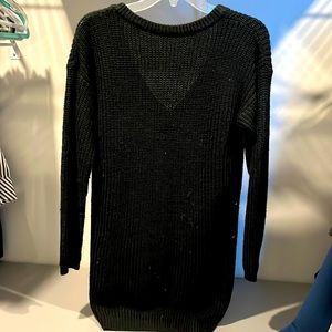 Lulu’s Black Sweater Dress